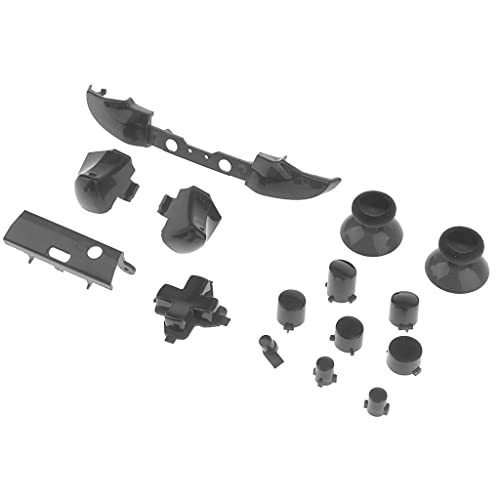 Gazechimp Thumbstick Anal Ógico Stick Abxy Botões De Reparo Para Controle Xbox One S Black