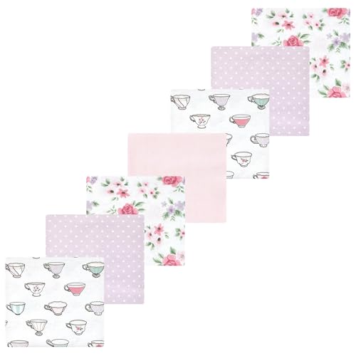 Image of Luvable Friends Little Treasure Flannel Receiving Blankets 7pk