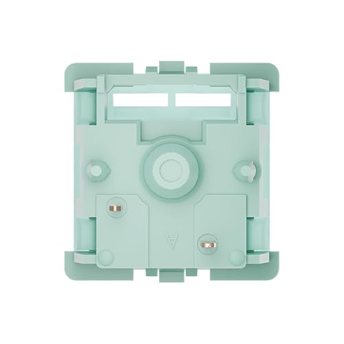 Image of Gateron Mint V2 Linear Keyboard Switches, 5 Pin Pre-Lubed 22mm Dual-Stage Spring RGB SMD 55gf Heavy Switches for MX Mechanical Keyboard (108PCS)
