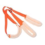 Luxshiny Hüftorthese und Verstellbares Hundegeschirr aus Korallenfleece für Kleine und Mittelgroße Hunde mit Assistenz und Rehabilitationshilfe