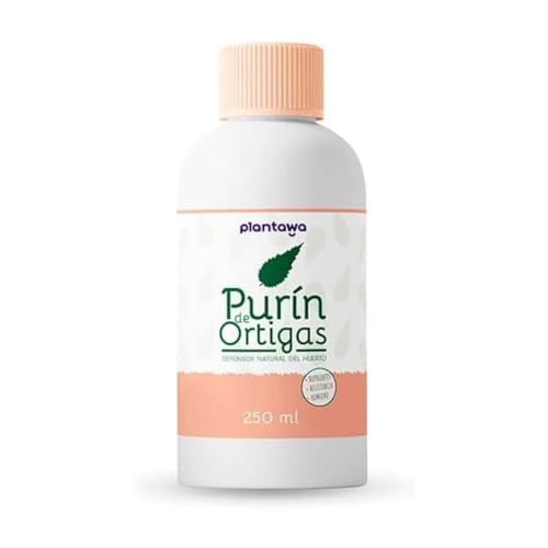 PLANTAWA Purin de Ortiga 250ml. 100% Sostenible para Plantas, para Control de Hongos y clorosis férrica, Control de Plagas y Hongos Sustancia Básica Natural. Poder Reverdeciente
