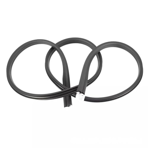 BildeeMait Junta trasera negra para puerta para relé Boxer 2006+ junta de burlete directo para OEM 1614195380 1343937080
