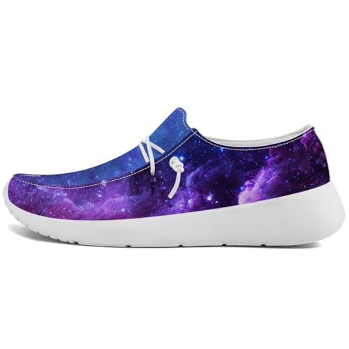 Loafers for Women Men Galaxy Shoes Canvas Slip-on Shoes Gifts for Her Him2