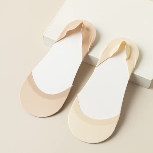 Image of No Show Socks for Flats Heels Pumps Lofers Low Cut Non-Slip Invisible Liner Socks for Women by Flammi
