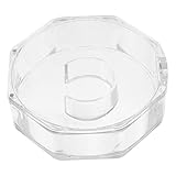 FRCOLOR Acryl Schmuck Display Box Für Armbänder Und Buddhist Beads Transparente Robuste Aufbewahrungsbox Mit Klappdeckel Für Schmuck in Geschenkgeschäften Und Wohnräumen