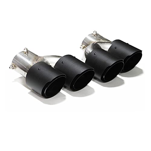 Tubo de escape doble con boquilla de carbono para M240i 2021 2022 diseño deportivo