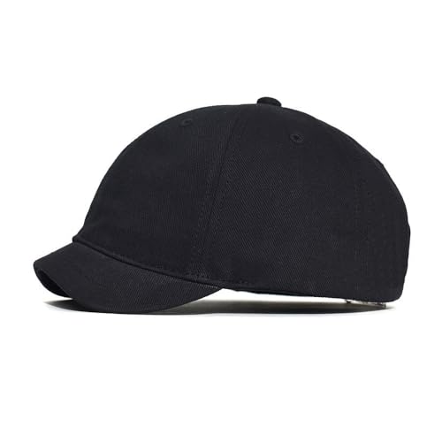 Recopilación de Ropa de Béisbol para Hombre . 45 Agturber - Gorra de béisbol de ala corta para hombre, secado rápido, ligera, transpirable, ajustable, sin estructurar, Negro -, Talla única