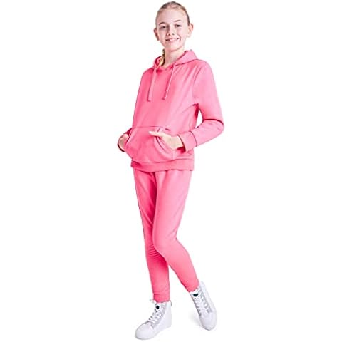 CityComfort Girls Neon Hoodie and Joggers Set Cover