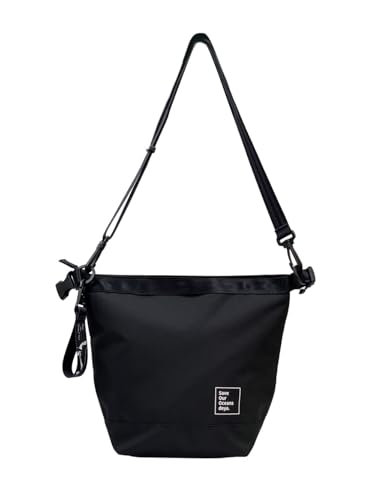 Sac deya OCEAN Noir : la sacoche à bandoulière idéale pour vos trajets et voyages