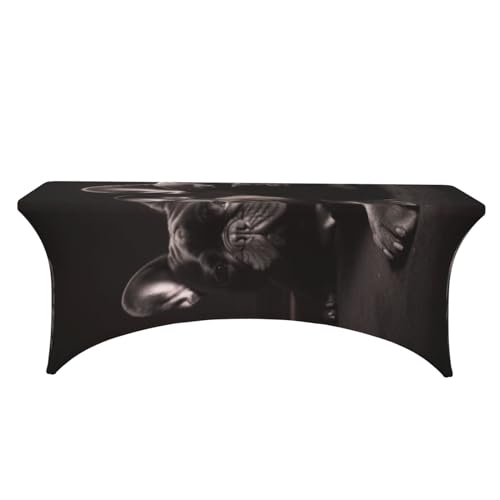 Nappe élasthanne lavable et infroissable pour table 1,8m - 3