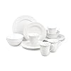 Lenox 851746 opal innocence carved 16 piece dinnerware set  urban country home decor