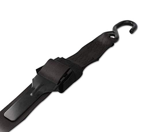 Progrip 031101 Marine Fishing And Ski Boat Tie Downs: Transom Strap With S-Hooks, 4' X 2" (Pack Of 2) #TOP18