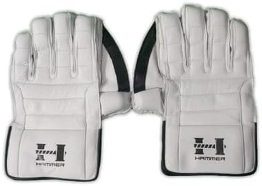 Hammer Black Edition Wicket Keeping Gloves | Octopus Neoprene Palm | Breathable Design | Professional Cricket Keeper Gloves