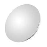 HOODANCOS Espejo Convexo Gran de Plástico para Seguridad Vial y Estacionamiento Espejo Antirrobo para Interior y Exterior para Garajes y Áreas Comerciales