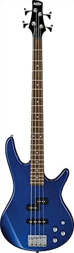 Ibanez 4 String Bass Guitar, Right Handed, Jewel Blue (GSR200JB),34 inches