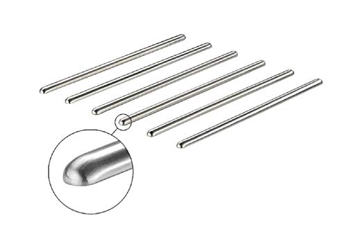 Kanox Stainless Steel Kitchen Self Adhesive Work Top Protector Roads Worktop Kitchen Surface Protector Rods (Width 30 cm x Height 6 cm) 30 cm 6 rods in Set of 1