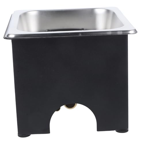 HOUDERCO Stainless Steel Glass Rinser High-pressure Bottle Cup Washer for Bar Restaurant Home