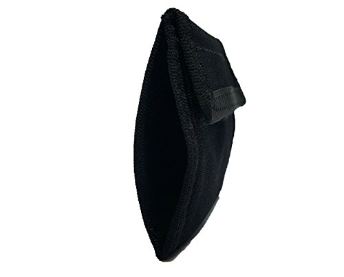 Line2Design Latex Glove Pouch Black - Police - Firefighter - Ems - Emt - Paramedic Medical 2 Pair Of Gloves Holder #TOP3