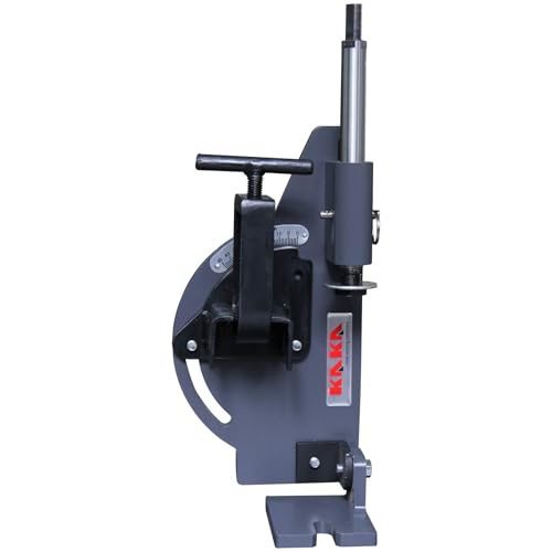 Image of KAKA INDUSTRIAL Aluminum Pipe Notcher, 0-45° Adjustable for 2 inch Pipes and Tubes, PN-1/2A Lightweight Drill Press Mount