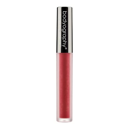 Bodyography Matte Lip Lava Liquid Lipstick (Strawberry Moon): Metallic Red Salon Makeup Long-Wearing Lipstick With Soft Opaque Finish | Vegan, Gluten-Free, Cruelty-Free, Paraben-Free #TOP17