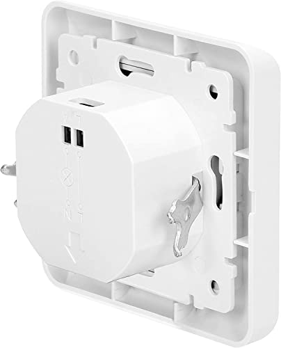 Miratic Bewegungsmelder Unterputz 2 Draht Betrachtungswinkel 160° IP20