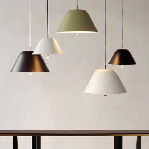 Lampes suspendues minimalistes chambre restaurant lustre rond réglable LE - 3