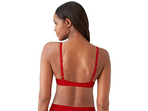 Image of Wacoal Women's Halo Lace Unlined Mid Coverage Underwire Bra, 851205