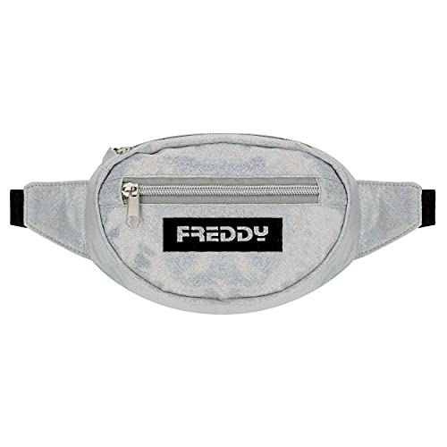 FREDDY - Marsupio in Nylon Iridescente con Logo