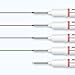 12x/Set Hole Marker Pens Multi-Purpose Quick-Drying Markers 20mm Long Nib Markers for Carpenters-Builder