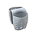 BIBOKAOKE Duschablage zum Hängen ohne Bohren Schwammhalter Seifenkorb Seifenhalter Küche Organizer Abfluss Lagerregal Hängekorb Aufbewahrungstasche (Grau, 12,3 cm x 10,5 cm x 9 cm)
