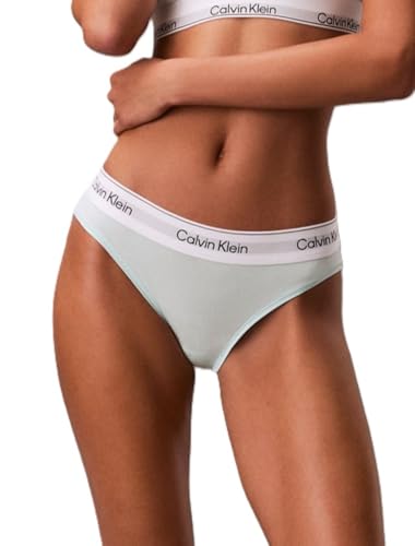 Bikini coton modal Calvin Klein Icon, Mint Green, X-Large