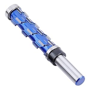 VILLCASE Doppellager Bündigfräser für Oberfräse