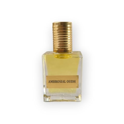 All Types Attar-Atar Essential Oil Parfum Oil Fragrance Perfume Unisex Men-Women Parfume Spray Scent Long Lasting Roll On Itar Semi Natural Non Alcoholic Volume:12ML (0.4 Fl Oz) (Ambrosial Oudh)