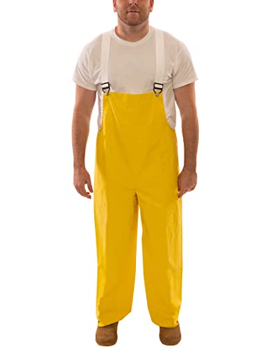 Image of Tingley Magnaprene O12007 Flame-Resistant Waterproof Overalls, Small, Yellow