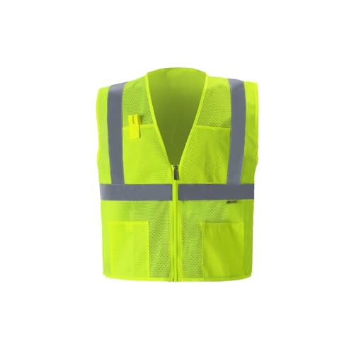 2W International A520C-2 2XL Class 2 High-Viz Economy Vest Lime - 2XL