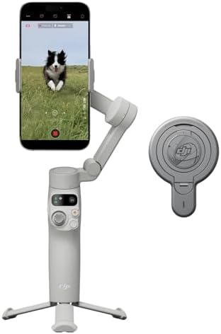 DJI Osmo Mobile 7 + Magnetic Quick-Release Mount (for iPhone)