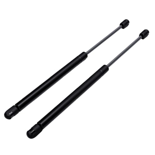 Puntales de gas de 38 lbs para tapas de camión en acero inoxidable 2 uds