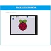 2.8inch DPI LCD Screen Compatible with Raspberry Pi 5/4B/3B+/3B/3A+/Pi Zero/Zero W/WH/Zero 2W, 480x640 Resolution IPS Display, 5-Points Capacitive Touch Control, Optical Bonding Toughened Glass Cover