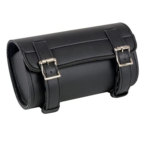 Milwaukee Performance SH49802 Black PVC Large Two Buckle Tool Bag for Motorcycles - One Size