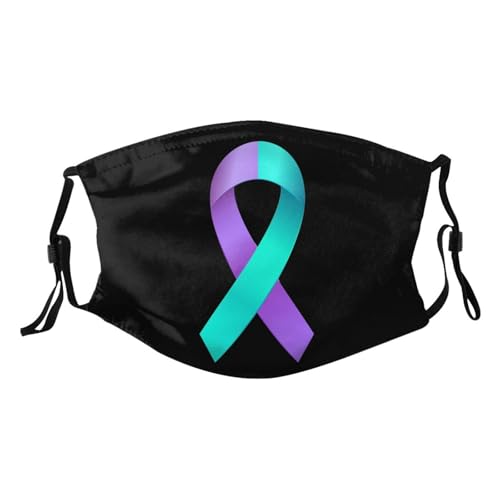Purple Suicide Awareness Adult Dust Mask Adjustable Dust Face with 2 Filter66
