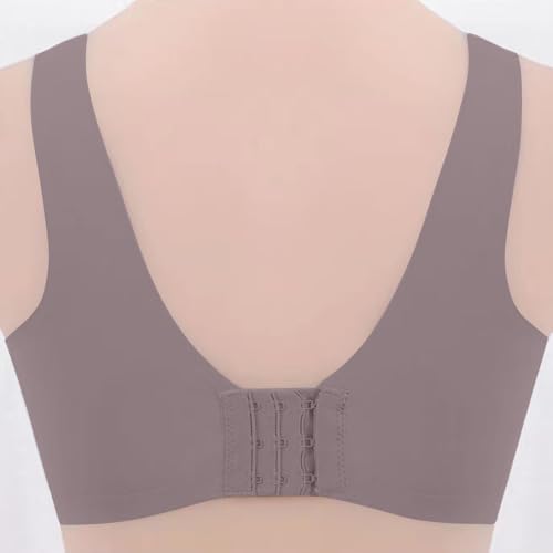 Akklian Front Closure Nursing Bras for Breastfeeding Soft Wireless Bras Full Coverage Bralette Liftup Breathable Sleep Bra4