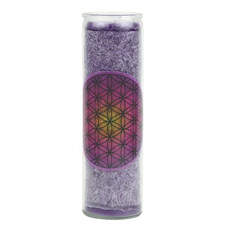 yogabox Bougie parfumée Fleur de Vie Violette Cover