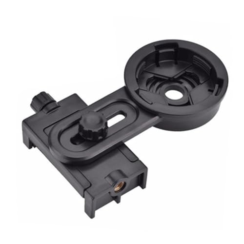 BELLIFFY 1pc Telescope Mount Photography Phone Adapter Adaptador Universal Cell Phone Kickstand Telescope Phone Mount Adaptador De Universal Small Phone Mount Binoculares Plastic Black