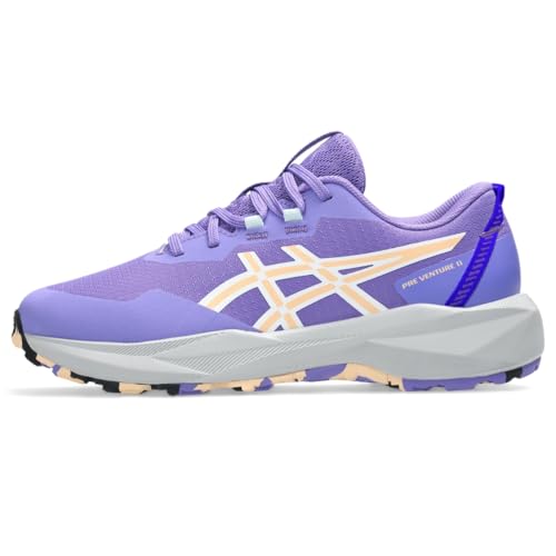 ASICS Kids PRE Venture 11 Grade School Running Shoes 2 Amethyst/Apricot Crush