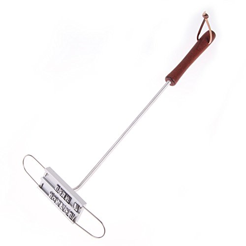 Whitelotous BBQ Branding Iron with Changeable Letters Meat Steak DIY Tools for Personalized Grilling - Thumbnail 3