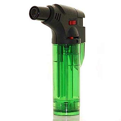 Image of Windproof Cigarette Jet Flame Blow Gun Thrower Torch Barbeque Lighter for Lighting Fireworks, Hookah Coal, Cigars, Melting Glass tubing, Welding and Soldering, multicolor