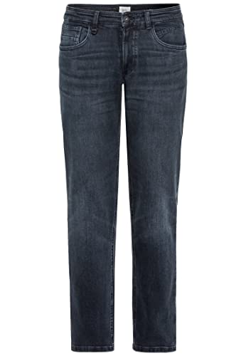 camel active Herren flexXxactive® Denim in Regular Fit Dunkelblau, menswear-32/34 – Ansicht 1