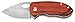 Performance Tool W9370 Hardwood Handled Pocket Knife with Clip Point Blades and Blade Lock Mechanism - Ideal for Mechanics, Campers, and Sportsmen (2 Pieces)