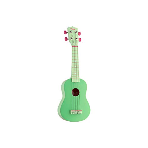 Stagg USGRASS - Ukelele soprano, color verde