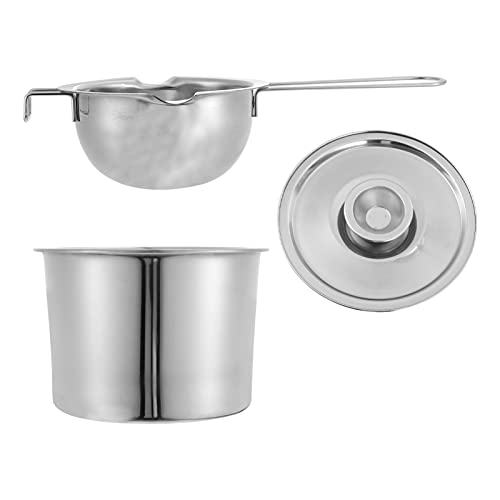 HANABASS Melt Pot Double Boiler Pot for Chocolate Maker Stainless Steel Boiler Fast Heating Easy to Clean